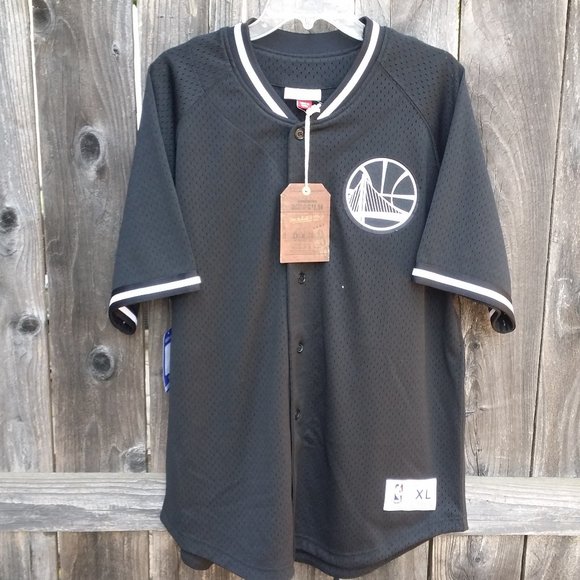 Mitchell & Ness Other - Golden State Warriors NBA Baseball Mitchell & Ness